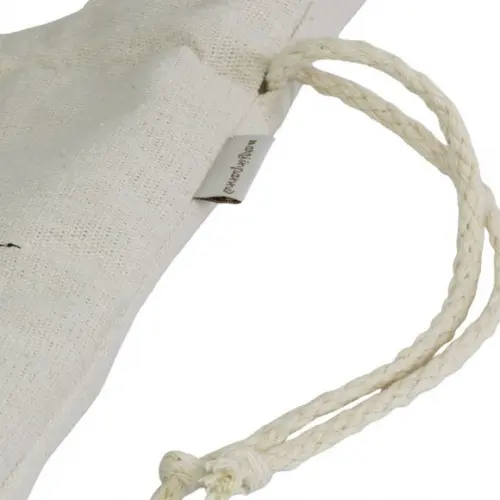 Saco Coelho de Páscoa em Tecido de Algodão Bordado em Patch