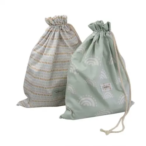 Saco Organizador Limpas e Sujas Boho Kit2
