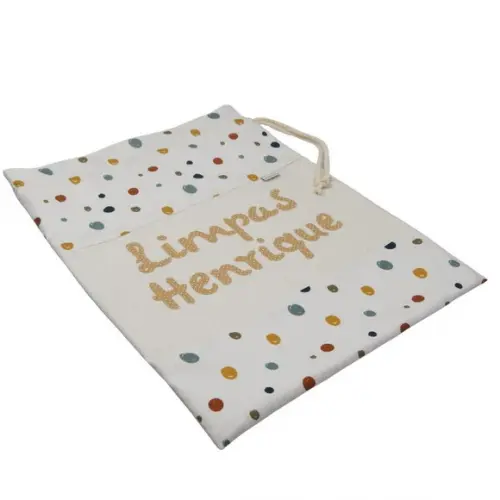 Saco Organizador Impermeável Bordado Personalizado Kit2