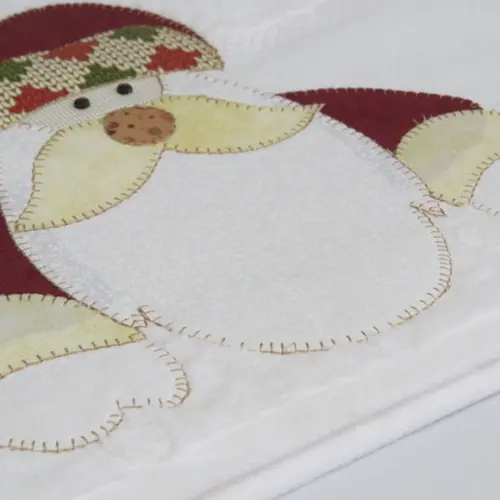 Toalha de Rosto Papai Noel Moderno