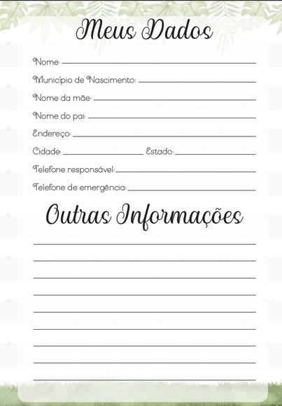 Caderneta de Vacina Personalizada Atualizada