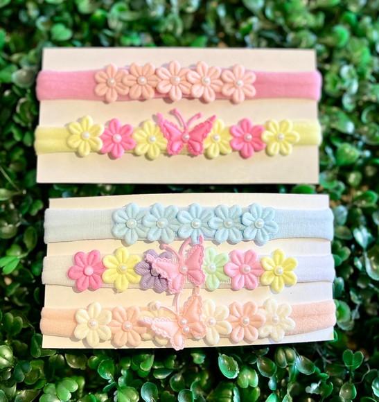 Kit de Faixinhas Jardim Encantado ? Acessórios Delicados Par