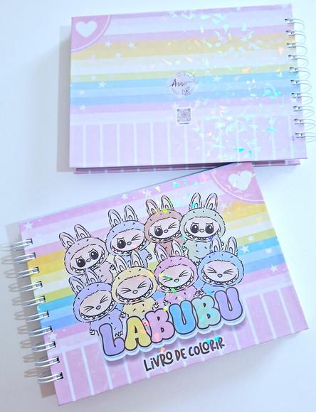 Livro de Colorir Labubu