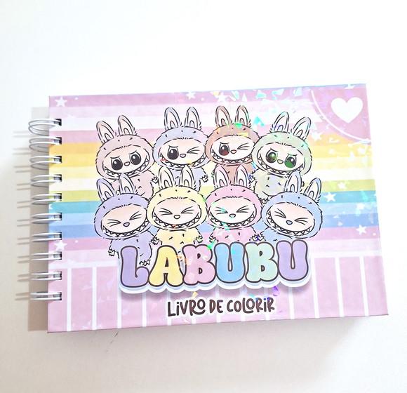 Livro de Colorir Labubu
