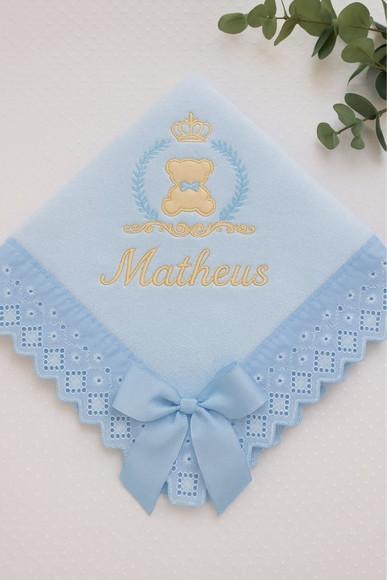 Mantinha Cobertor para Bebê Personalizada