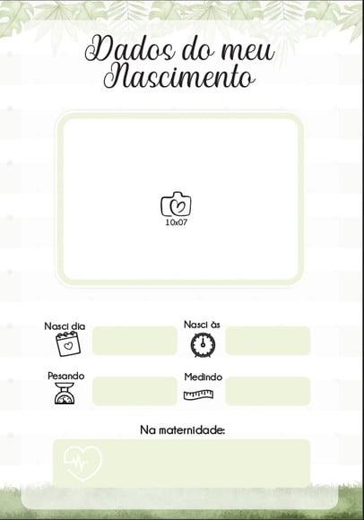 Caderneta de Vacina Personalizada Atualizada