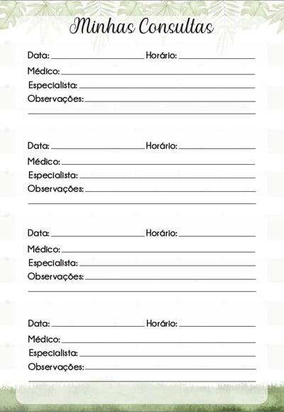 Caderneta de Vacina Personalizada Atualizada