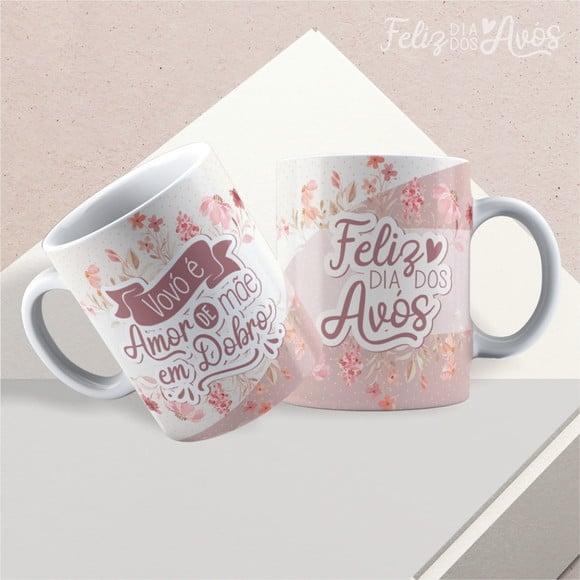 Canecas de Cerâmica Dia dos Avós