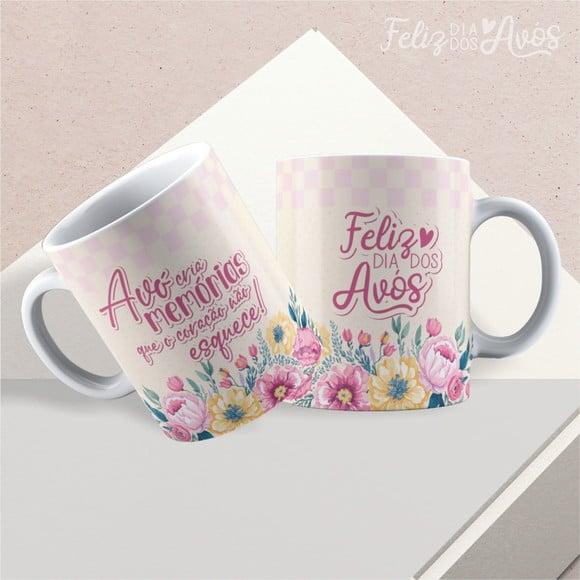 Canecas de Cerâmica Dia dos Avós