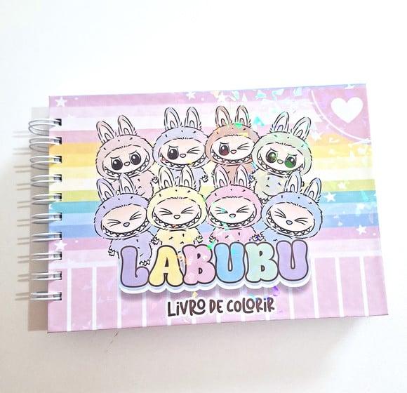 Livro de Colorir Labubu