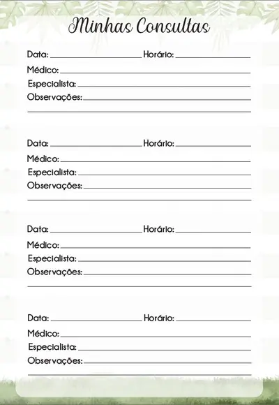 Caderneta de Vacina Personalizada Atualizada