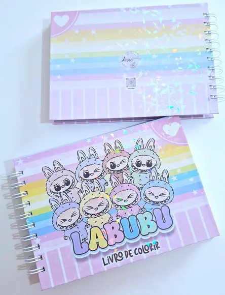Livro de Colorir Labubu