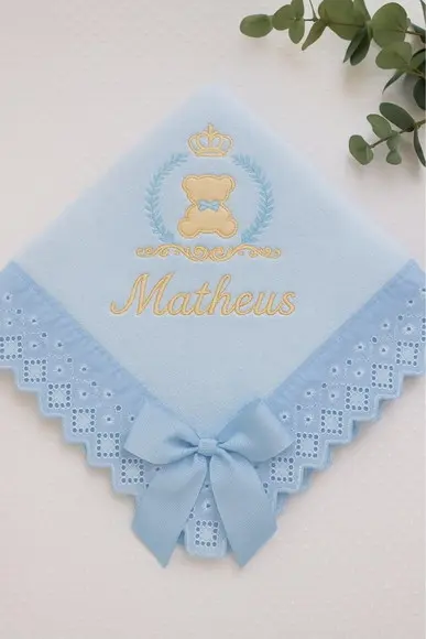 Mantinha Cobertor para Bebê Personalizada
