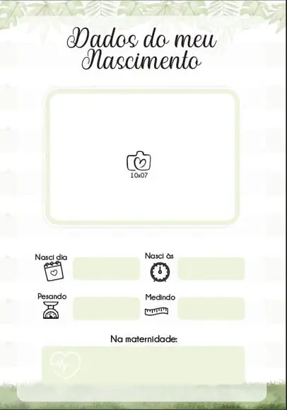 Caderneta de Vacina Personalizada Atualizada
