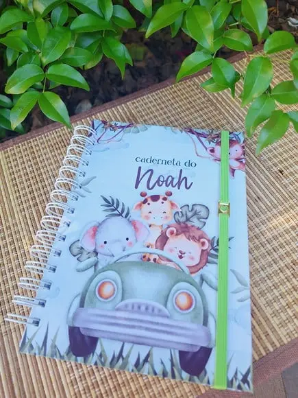 Caderneta de Vacina Personalizada Safari Atualizada