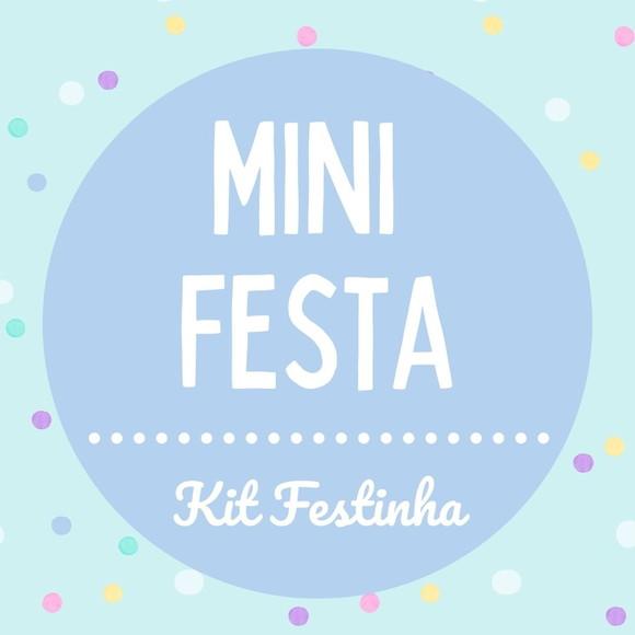 Kit de Papelaria para Mini Festas em Casa ou no Buffet