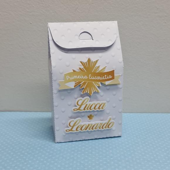 Caixinha para Bombons Lembrancinha Primeira Eucaristia
