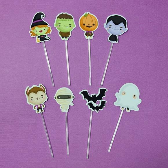 10 Toppers Ursinha Pequenos para Docinhos e Cupcakes