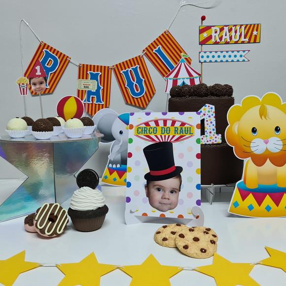 Big Party Kit De Papelaria Para Festinha Tema Circo