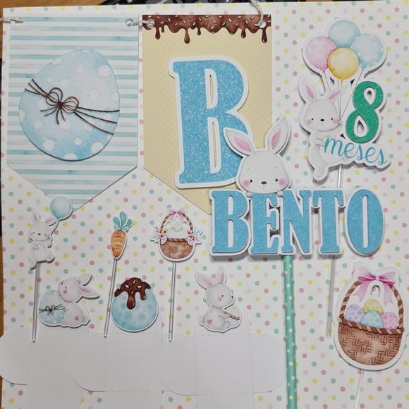 Mini Festa Páscoa Kit De Papelaria Para Mesversário