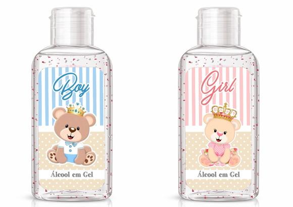 15 Rótulos Adesivos Personalizados Para Álcool Chá Revelação