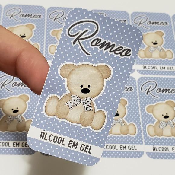 15 Rótulos Adesivos Personalizados para Álcool em Gel