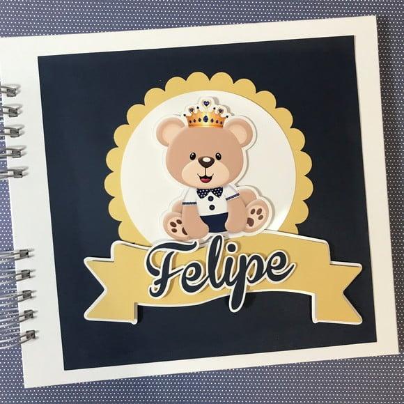 Livro para Mensagens Assinaturas das Visitas da Maternidade