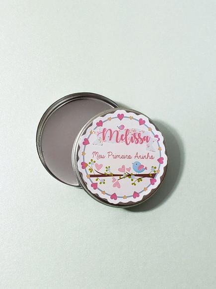 15 Rótulos Adesivos de 5cm Personalizados Tema Jardim