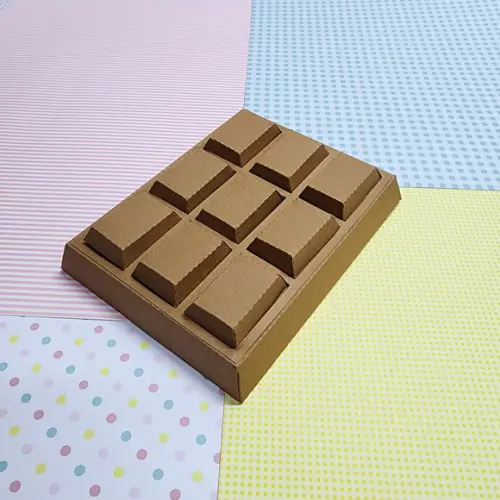Caixa em Formato de Chocolate ao Leite Lembrancinha Páscoa