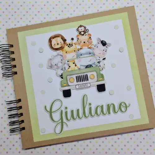 Livro para Mensagens e Fotos das Visitas à Maternidade