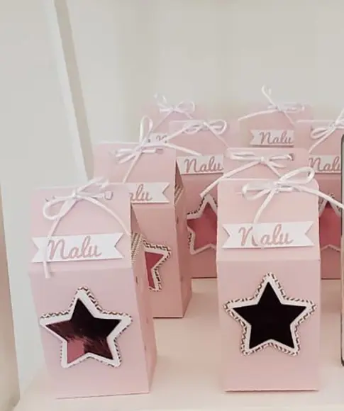 5 Caixas Milk em Papel Personalizadas em Qualquer Tema