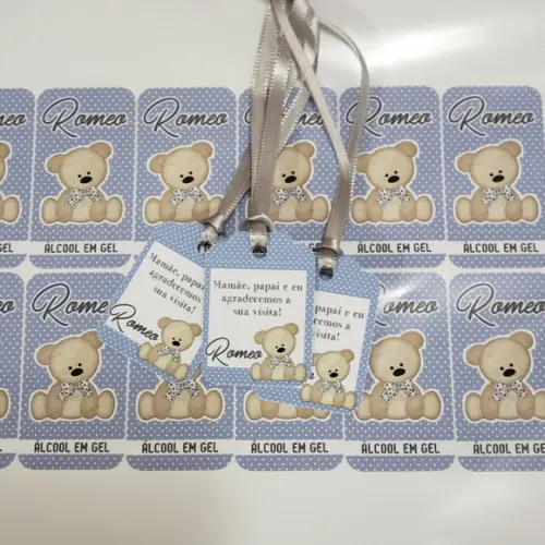 15 Rótulos Personalizados e Tags para Álcool em Gel