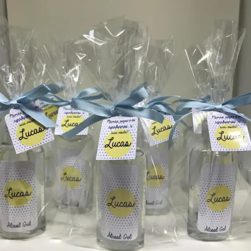 15 Rótulos Personalizados e Tags para Álcool em Gel