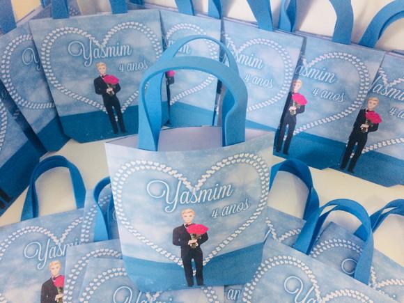 Sacolinha Personalizada Ken (barbie)