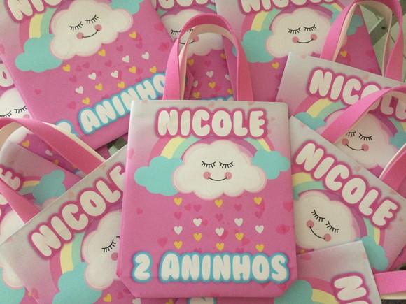 Sacolinha chuva de bênção chuva de amor