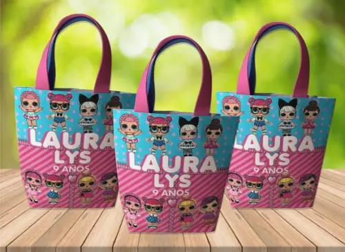 Sacolinha Personalizada Lol