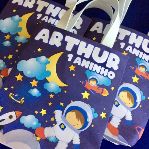 Sacolinha Astronauta