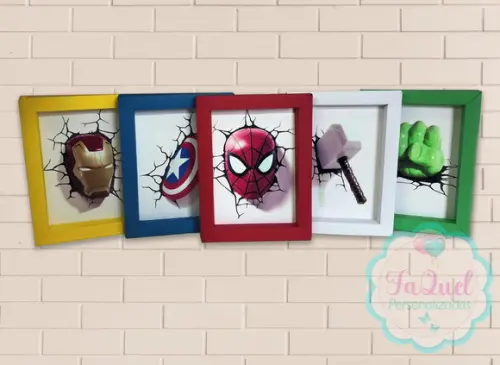 Kit Quadro Vingadores - Leia a Descrição