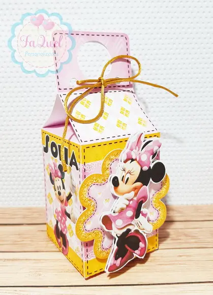 Caixa com Alça Minnie