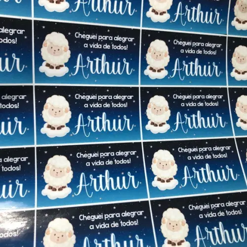 Rótulo Adesivo pra Mamadeirinha