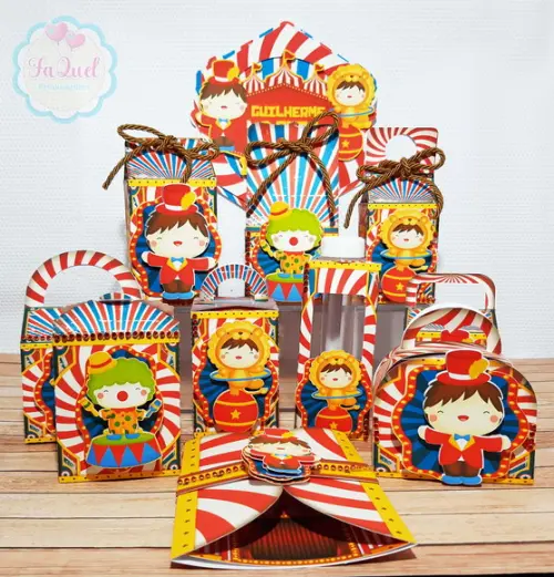 Caixinhas Circo (cada)