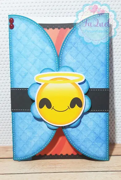 Convite Emoji com Envelope