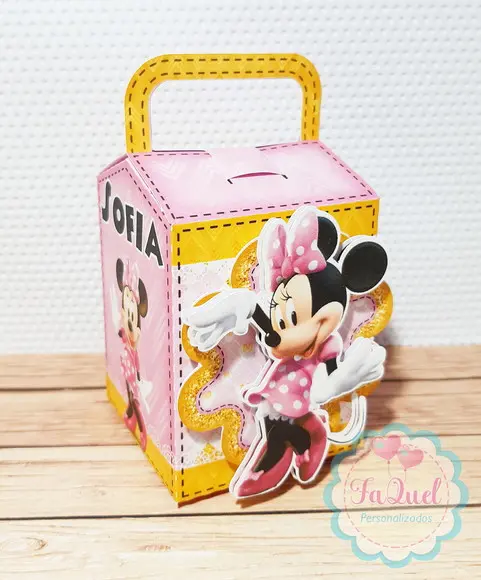 Caixa com Alça Minnie