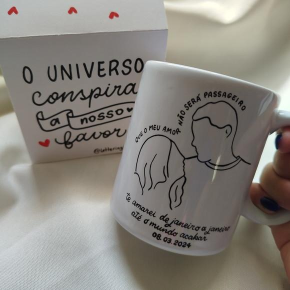 Caneca com Desenho da Foto