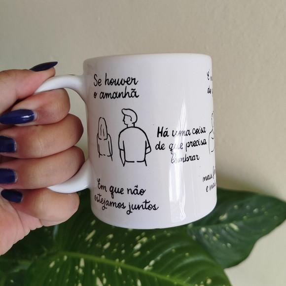 Caneca Porcelana se Houver o Amanhã