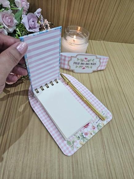 Bloquinho Dia das Mães com Card e Caneta