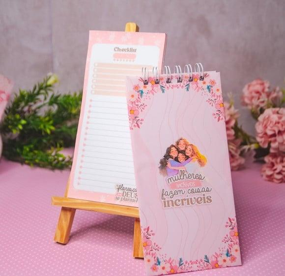 Bloquinho 7x13 Personalizado - Dia da Mulher