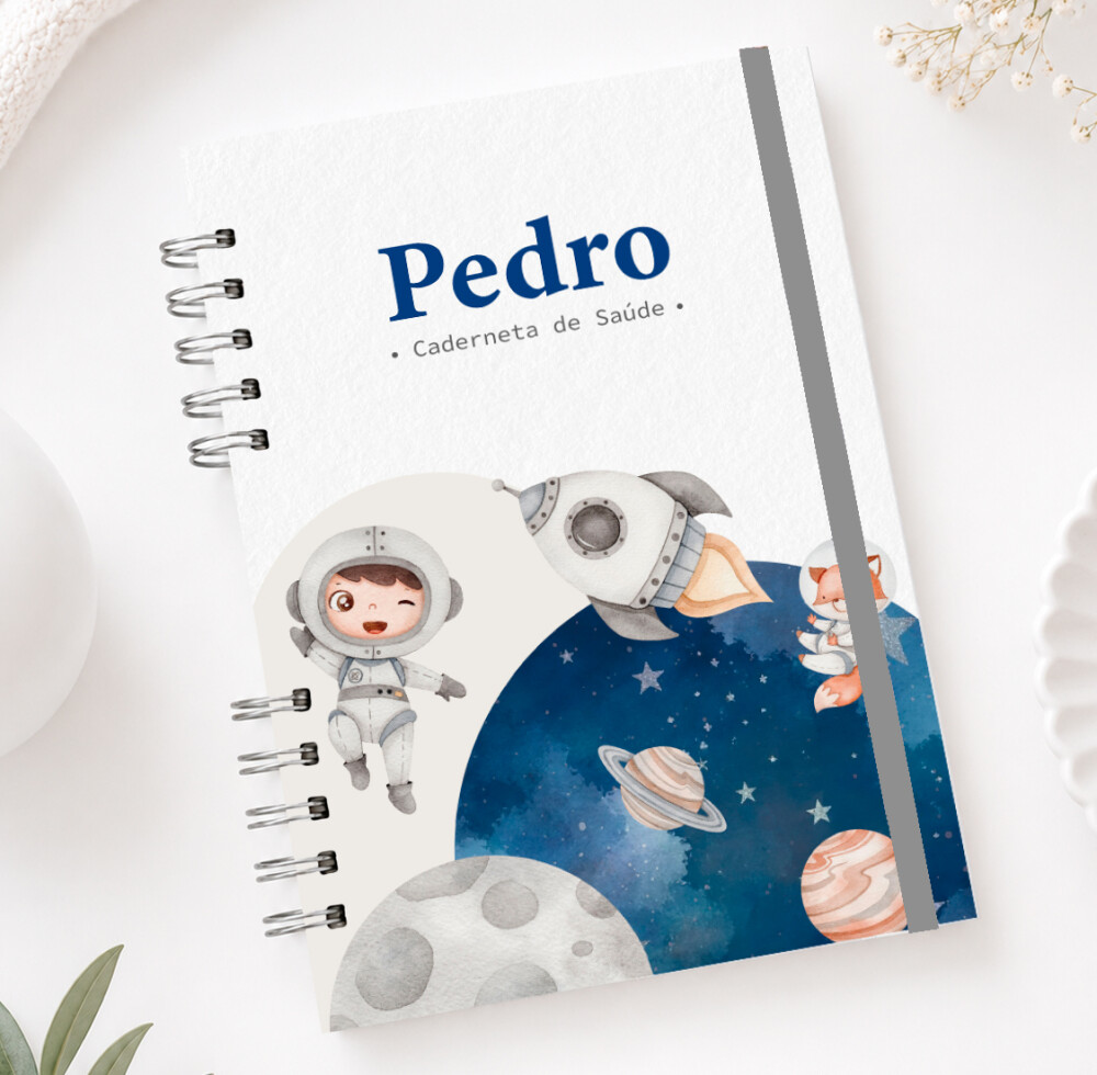 Caderneta de Saúde Vacinação do Bebê | Personalizado | Menino