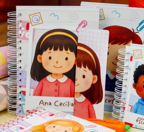 Agenda Escolar Infantil 2026 Personalizada