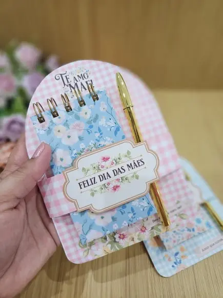 Bloquinho Dia das Mães com Card e Caneta